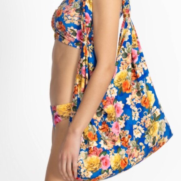 NWT Johnny Was Biya JWLA 3J Workshop Pauline Ring Beach Tote Bag - Picture 2 of 8